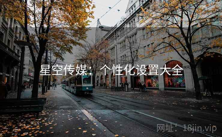 星空传媒：个性化设置大全