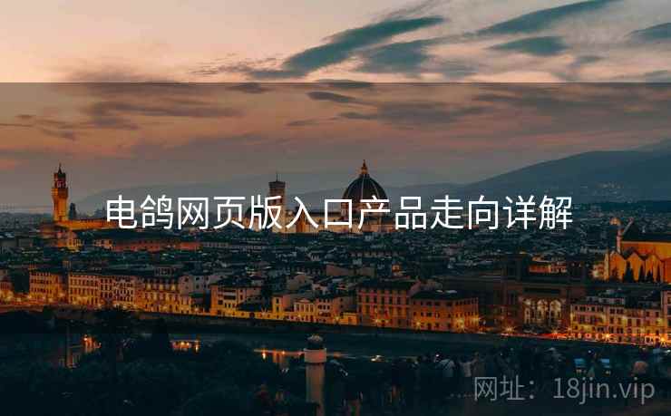 电鸽网页版入口产品走向详解