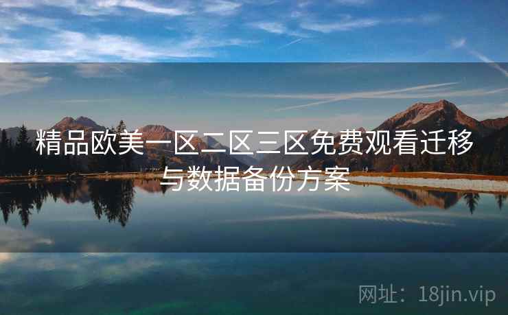 精品欧美一区二区三区免费观看迁移与数据备份方案