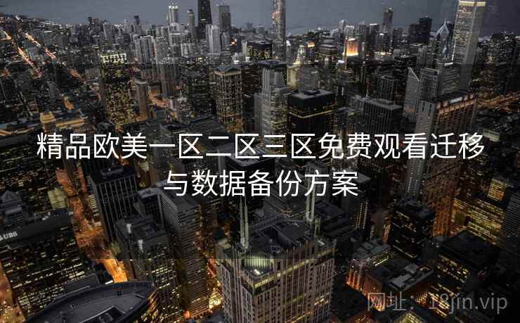 精品欧美一区二区三区免费观看迁移与数据备份方案