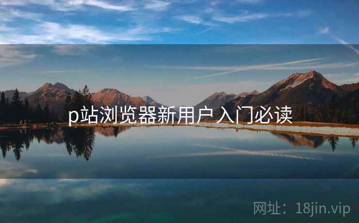 p站浏览器新用户入门必读