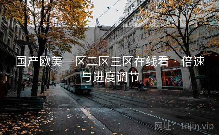 国产欧美一区二区三区在线看 · 倍速与进度调节