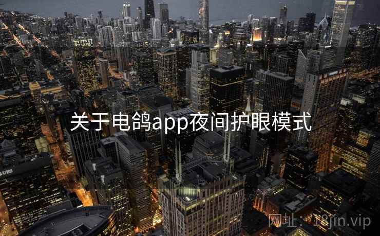 关于电鸽app夜间护眼模式