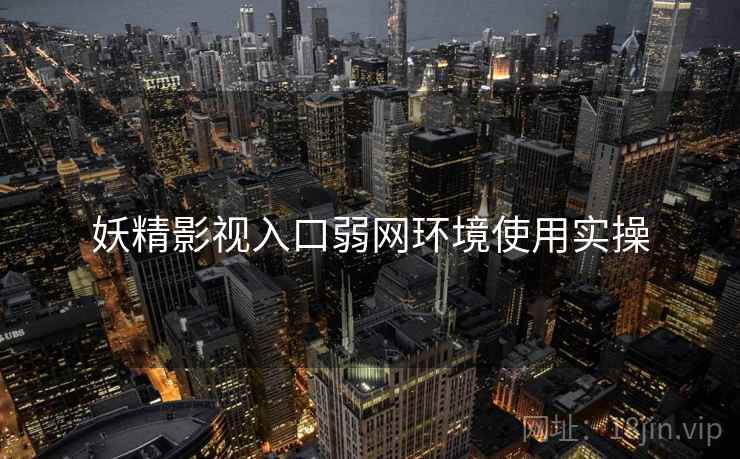 妖精影视入口弱网环境使用实操