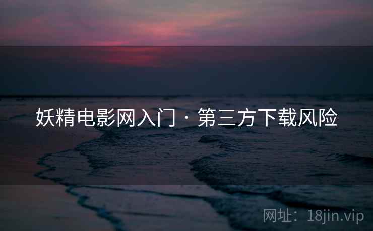 妖精电影网入门 · 第三方下载风险